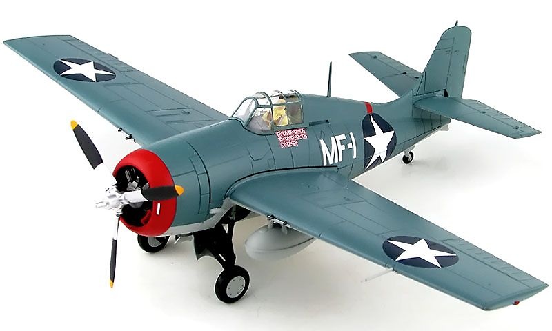 Grumman F4F-3 Wildcat, Comandante Robert E. Galer, VMF-224 1942 Guadalcanal, 1:48, Hobby Master 