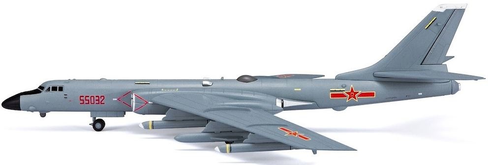 H-6K Bombardero, PLAAF, Fuerza Aérea China, 55032, 1:72, Air Force One 