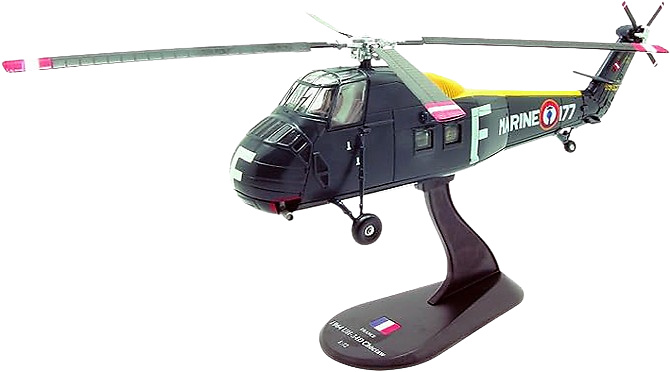 H34 Choctaw, Armada Francesa, 1:72, Easy Model 