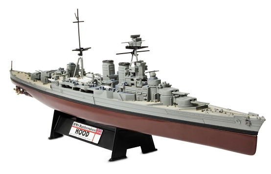HMS Battlecruiser Hood, Royal Navy, Batalla de Estrecho de Dinamarca, 1941, 1:700, Forces of Valor 