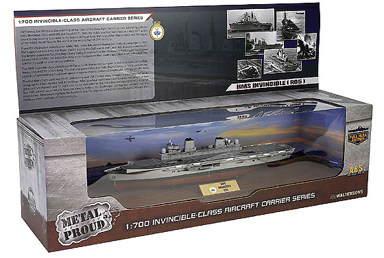 HMS Invencible, (R05) Portaaviones, Islas Malvinas, 1982, 1:700, Forces of Valor 
