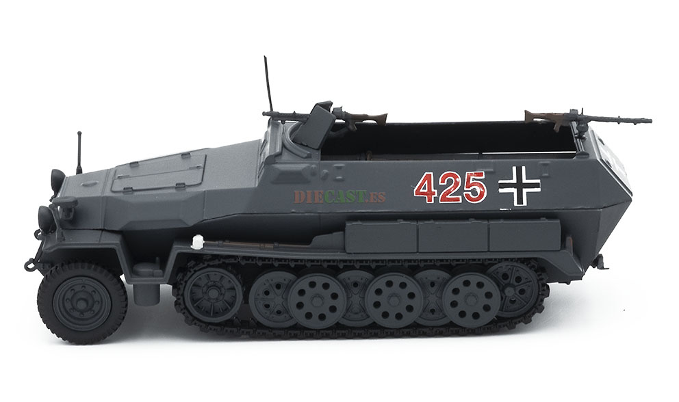 Hanomag SdKfz 251/1, Semioruga blindado, Alemania, 1939-45, 1:43, Atlas 