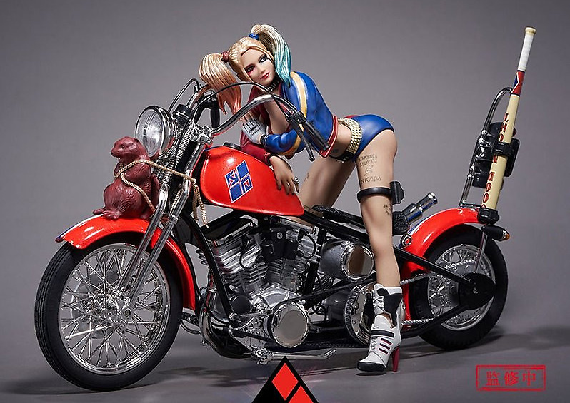 Harley Quinn & Motocicleta, 1:10, Principal Gu 