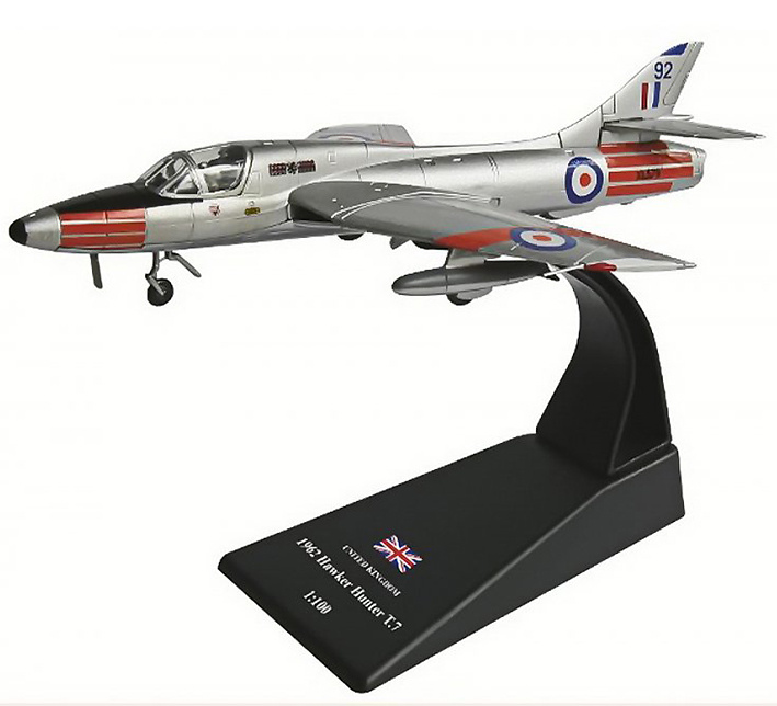 Hawker Hunter T.7 RAF XL579, 1962, 1:100, Amercom 