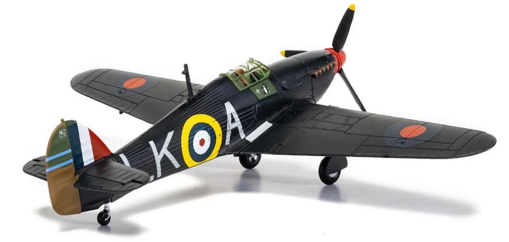 Hawker Hurricane Mk.I, Sqn Ldr. Ian Richard 'Widge' Gleed, 1:72, Corgi 