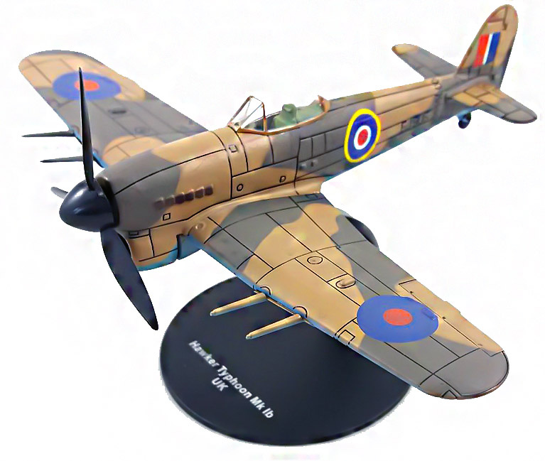 Hawker Typhoon Mk.IB, 1:72, Altaya 