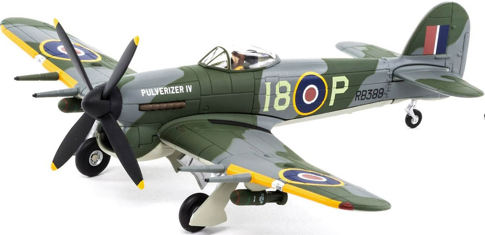 Hawker Typhoon lB RB389/I8-P ‘Pulverizer IV’, RCAF 'City of Otawa', 1:72, Corgi 