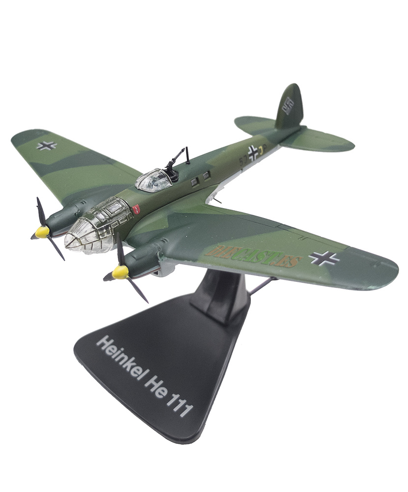 Heinkel He 111, Alemania, 1936/45, 1:144, Editions Atlas 