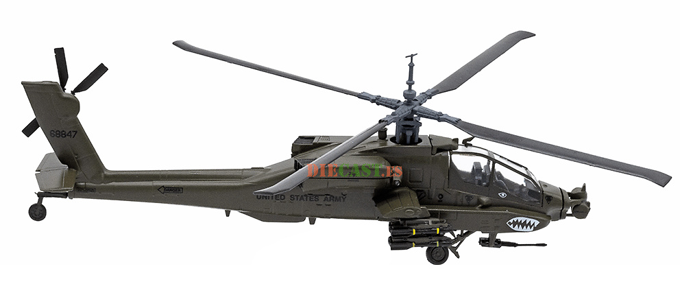 Helicóptero AH-64A Apache (USA), 1:72, Planeta DeAgostini 