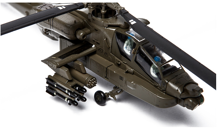 Helicóptero AH-64A Apache Longbow, U.S. Army, 3rd Infantry Division, 2003-hoy, 1:72, Air Force One 