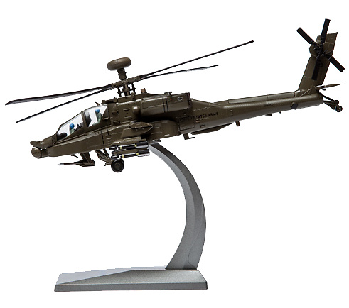 Helicóptero AH-64A Apache Longbow, U.S. Army, 3rd Infantry Division, 2003-hoy, 1:72, Air Force One 