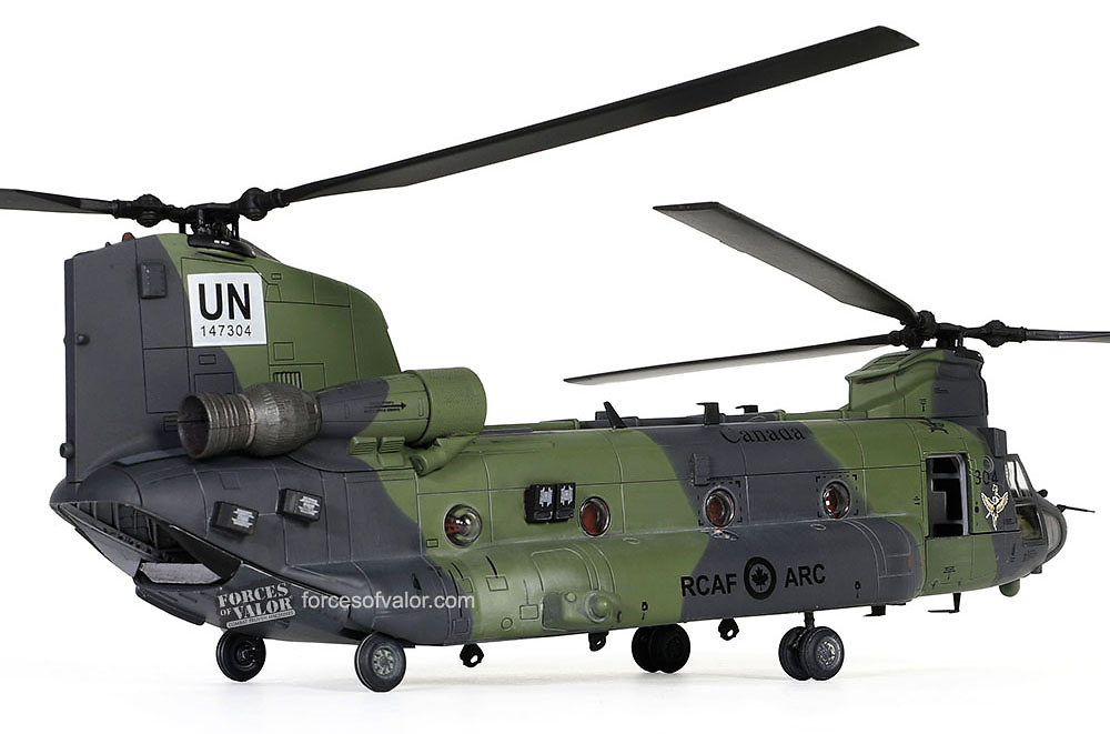 Helicóptero Boeing CH-47F Chinook, Misiones de Paz de la ONU, Mali, 2018, 1:72, Forces of Valor 