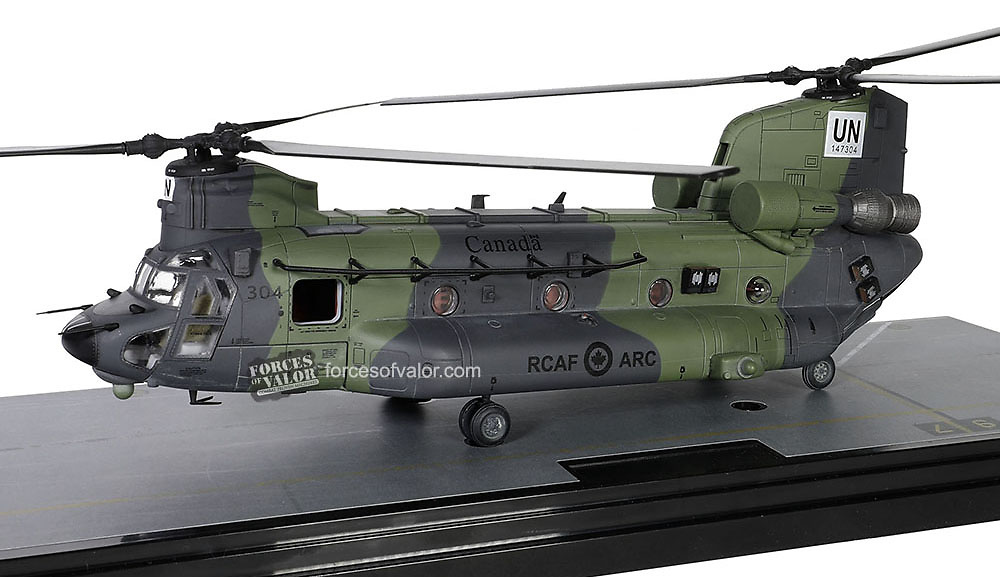 Helicóptero Boeing CH-47F Chinook, Misiones de Paz de la ONU, Mali, 2018, 1:72, Forces of Valor 