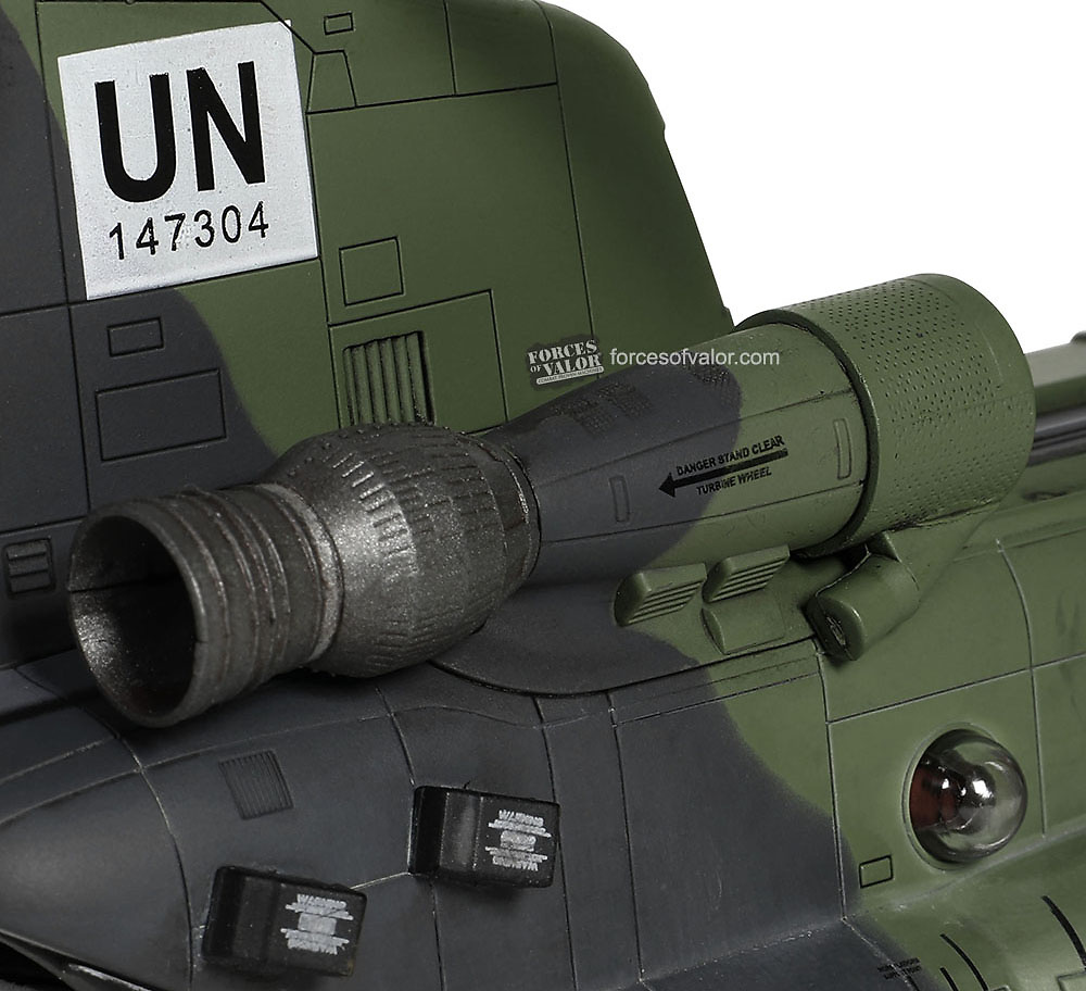 Helicóptero Boeing CH-47F Chinook, Misiones de Paz de la ONU, Mali, 2018, 1:72, Forces of Valor 