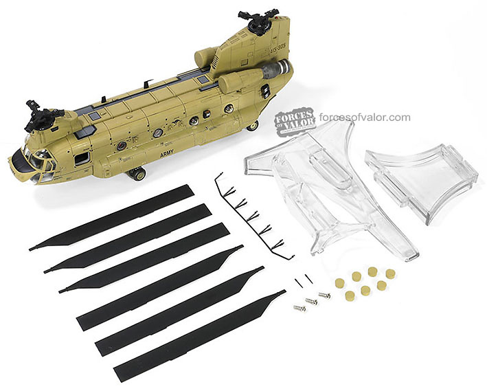 Helicóptero Boeing CH-47F Chinook, Royal Australian Air Force, 1:72, Forces of Valor 