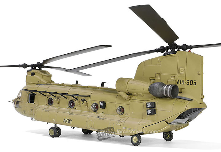Helicóptero Boeing CH-47F Chinook, Royal Australian Air Force, 1:72, Forces of Valor 