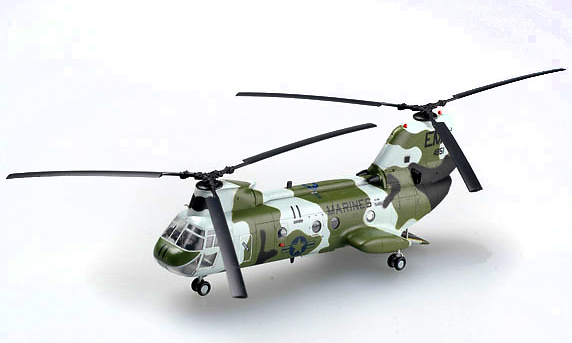 Helicóptero CH-46F, Marines, Seaknight, 1:72, Easy Model 