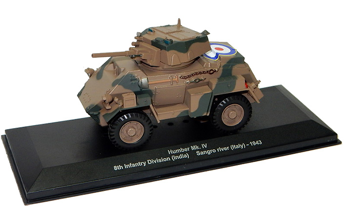 Humber Mk.IV, 8th Inf. Div (India), río Sangro, Italia, 1944, 1:43, Atlas 
