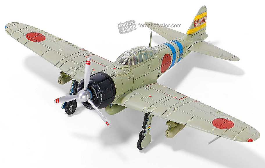 廃盤 FORCESofVALOR unimax 1/72 IJN Mitsubishi A6M2b (Modelo 21) Zero, 4º Hikotai