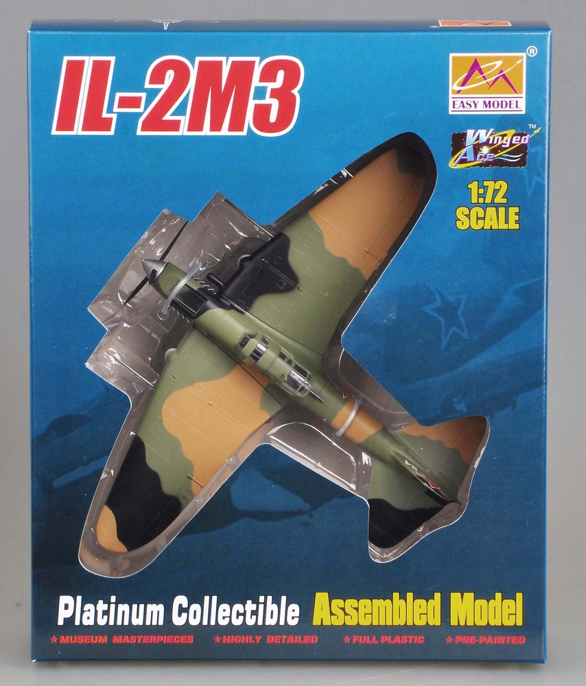 Ilyushin IL-2M3, White 24, Fuerza Aérea Soviética, 1:72, Easy Model 
