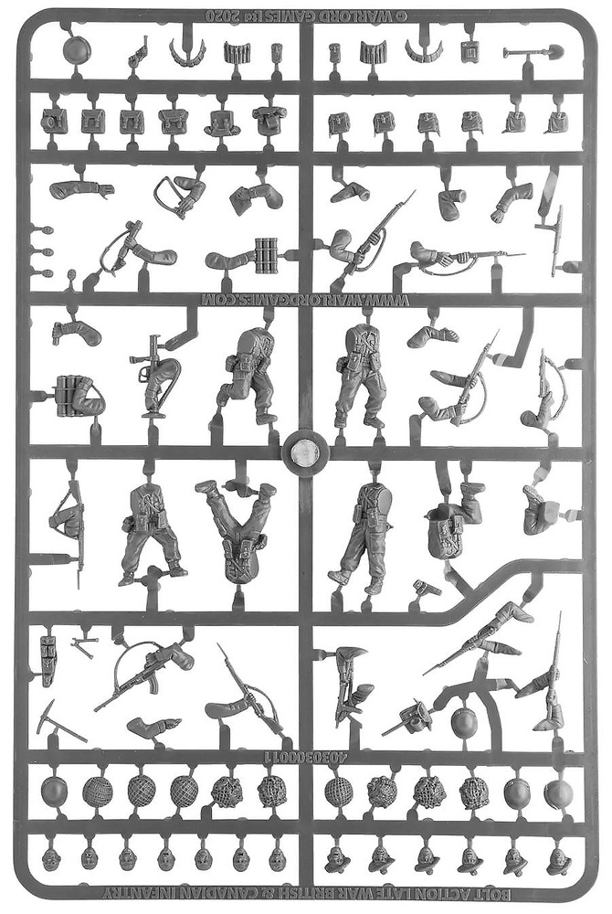 Infantería Británica y Canadiense (1943-1945), Warlord Games 