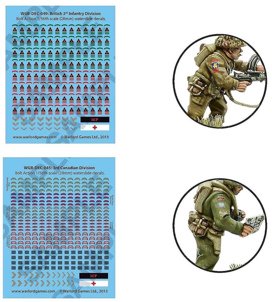 Infantería Británica y Canadiense (1943-1945), Warlord Games 
