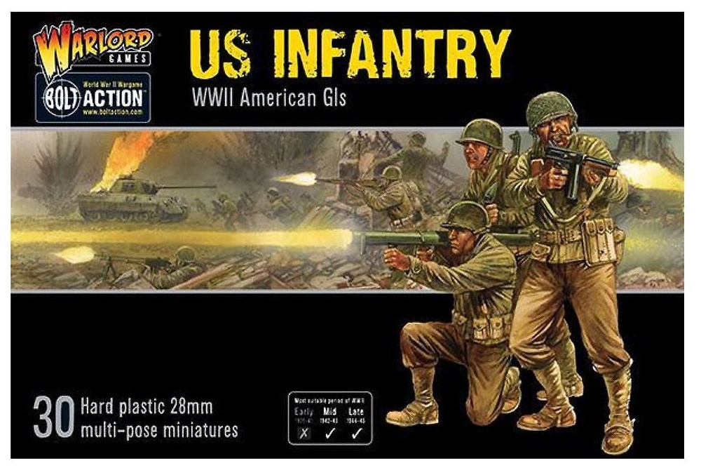 Infantería Estadounidense, Warlord Games 
