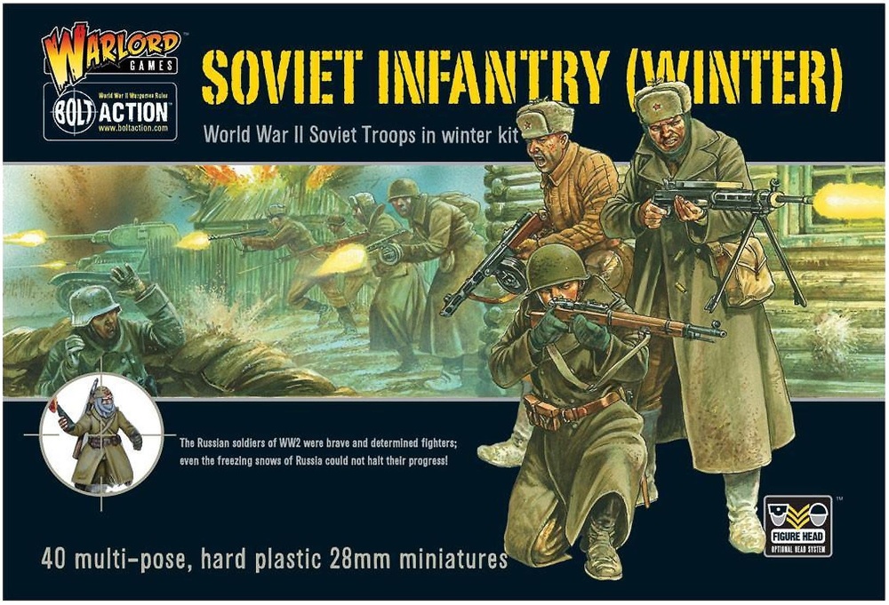 Infantería Soviética (Invierno), Warlord Games 