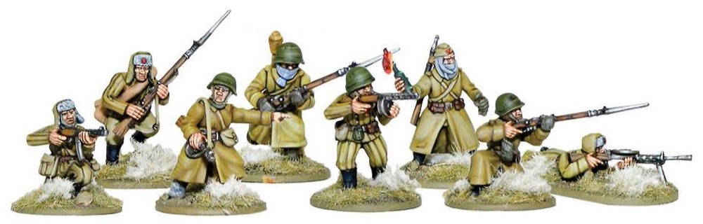 Infantería Soviética (Invierno), Warlord Games 