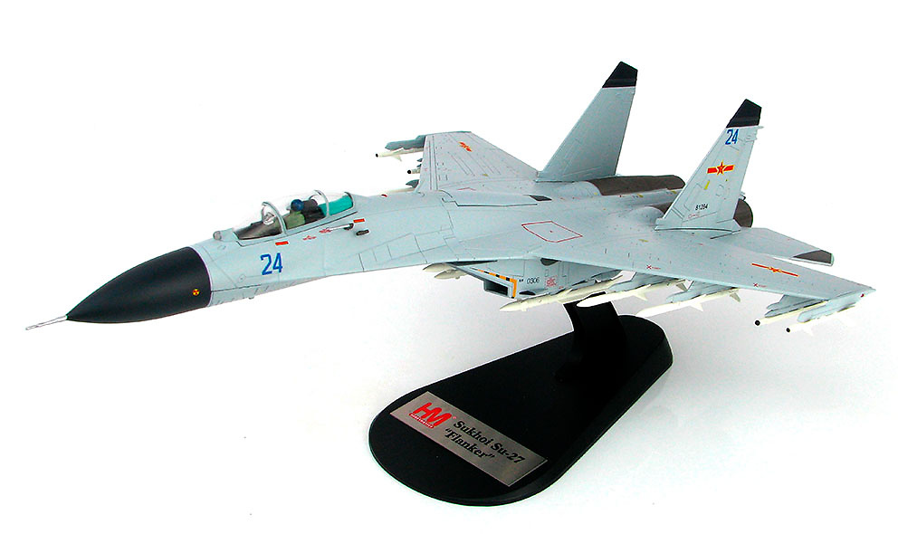 J-11BH Blue 24, (Sukhoi SU-27 Flanker), China, 2014, 1:72, Hobby Master 