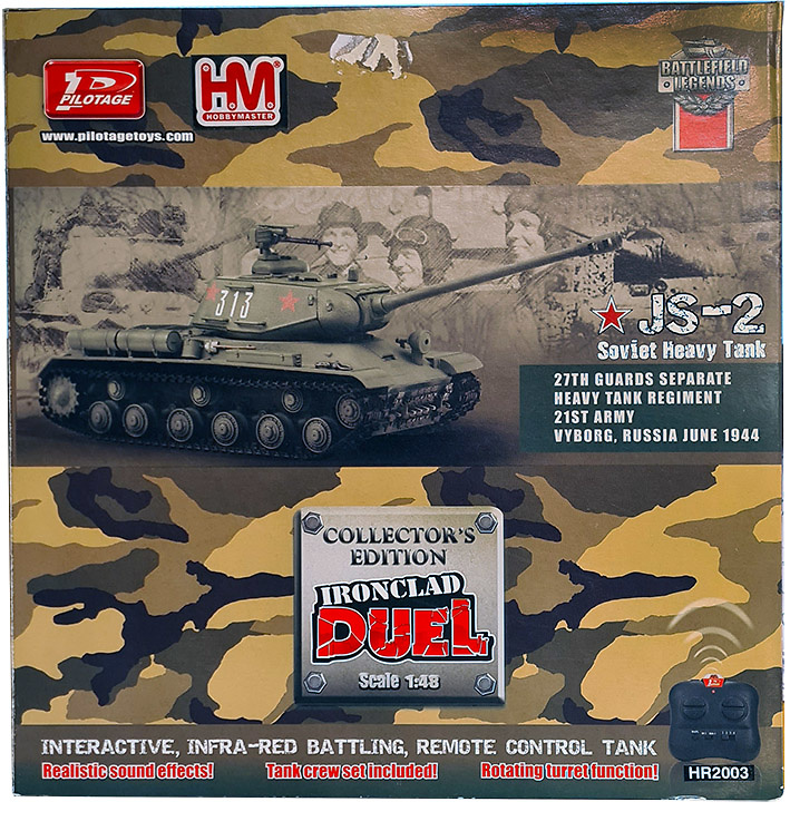 JS-2 Russian Heavy Tank, Radio Control, 1:48, Hobby Master 