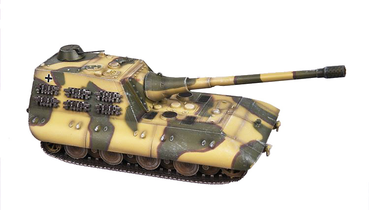 Jagdpanzer E100, Cazatanques, cañón de 170mm, Alemania, 1946, 1:72, Modelcollect 