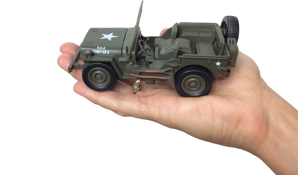Jeep Willys, Ejército USA, 1:32, New Ray 