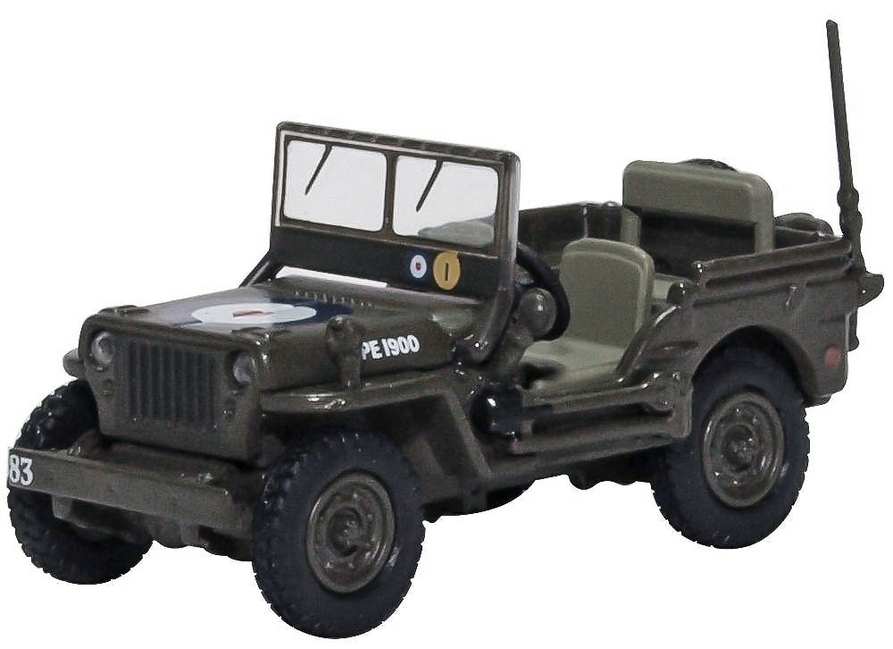 Jeep Willys MB RAF 83 Grp., 2nd Tactical AF 1944-45, 1:76, Oxford 