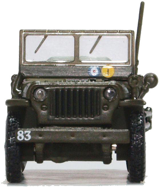 Jeep Willys MB RAF 83 Grp., 2nd Tactical AF 1944-45, 1:76, Oxford 
