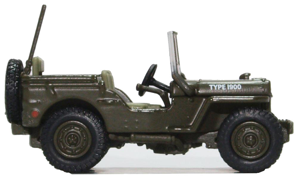 Jeep Willys MB RAF 83 Grp., 2nd Tactical AF 1944-45, 1:76, Oxford 