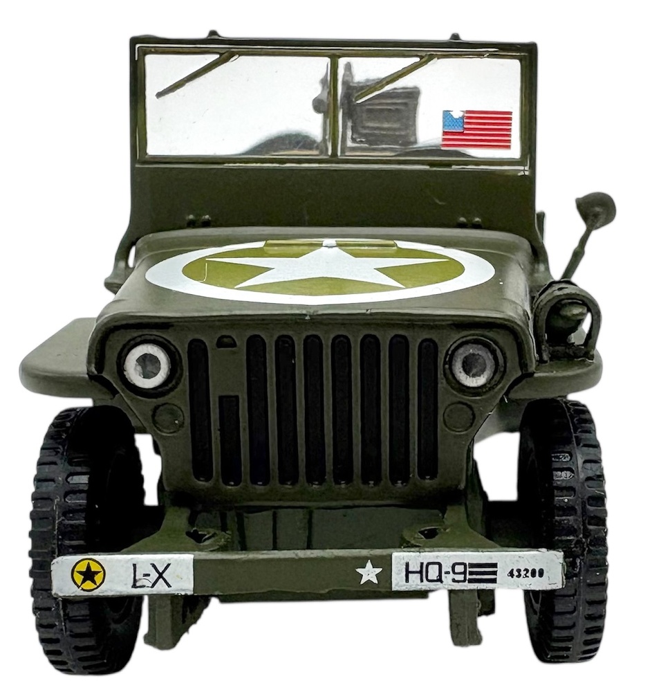 Jeep Willys con remolque, 1:43, Hachette JWH 