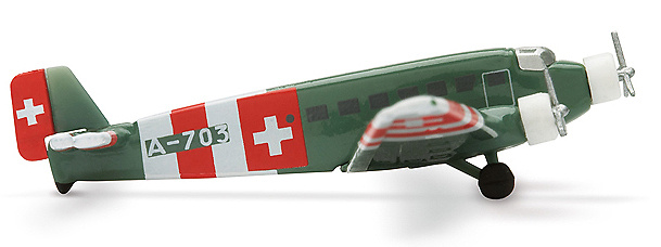 Junkers JU-52, Swiss Air Force, 1:400, Herpa 