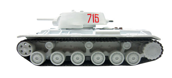 KV-1, tanque soviético, 1:72, DeAgostini 
