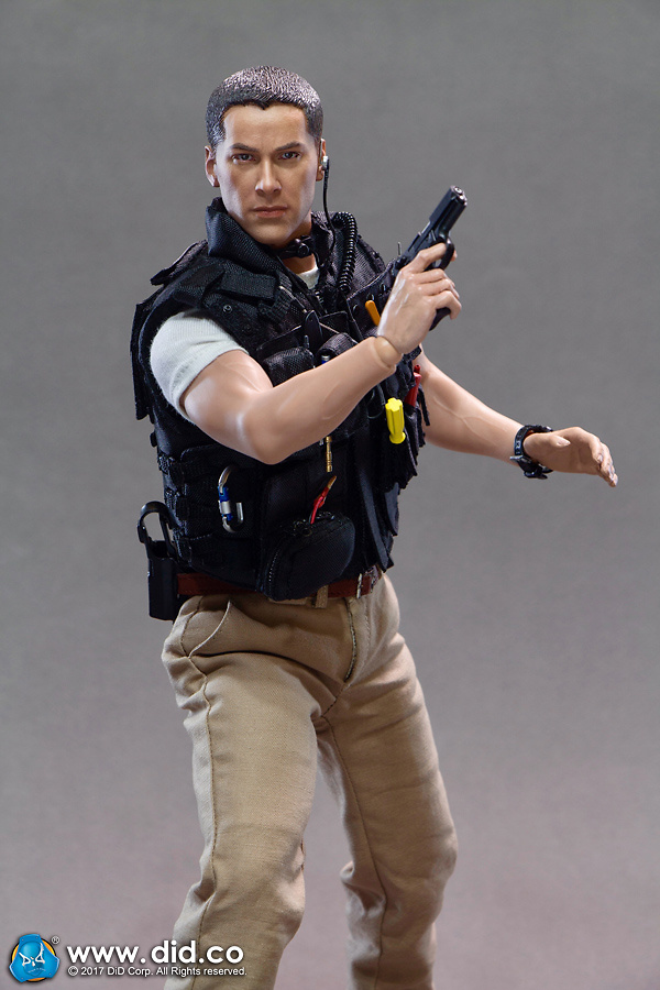 Kenny, Departamento de Policía de Los Angeles, SWAT, años 90, 1:6, Did 