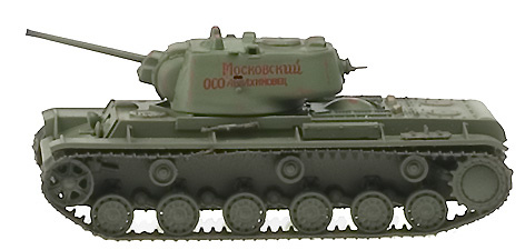 Kv-1, Carro de combate pesado, Rusia 1942, 1:72, Easy Model 