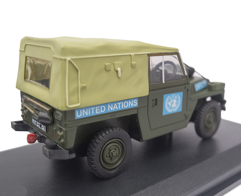 Land Rover 1/2 Ton Ligero, Naciones Unidas , 1:43, Oxford 