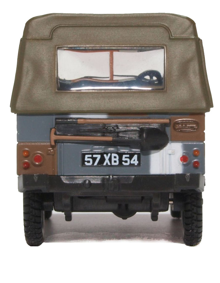 Land Rover Ligero 1/2 Ton, Techo de Lona, Esquema de Berlín, 1:76, Oxford 