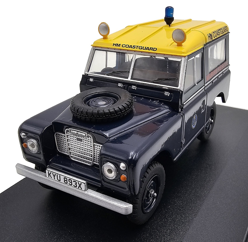 Land Rover Series 3, SWB Station Wagon-HM Coastguard , 1:43, Oxford 43LR3S007 