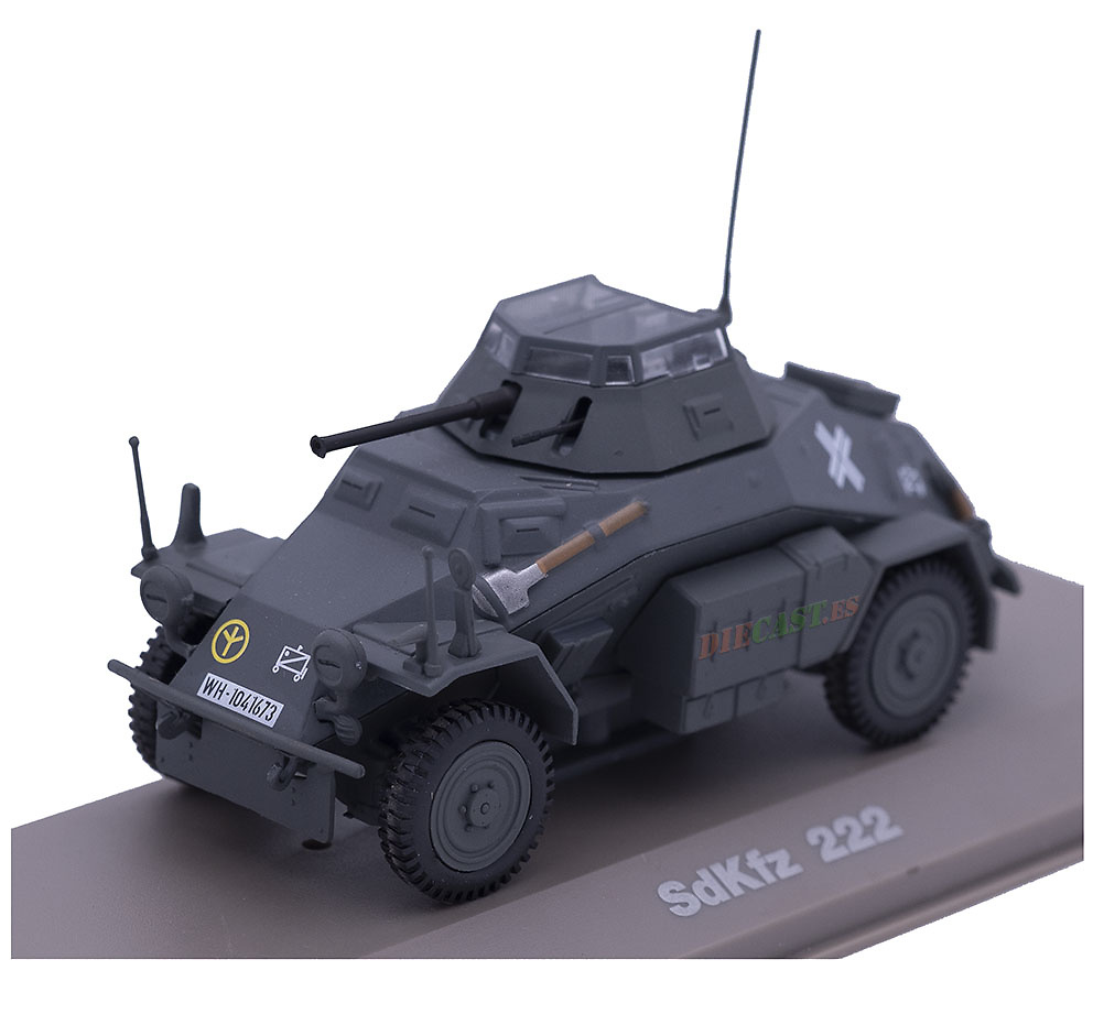 Leichter Panzerspähwagen Sd.Kfz.222, 1:43, Atlas 