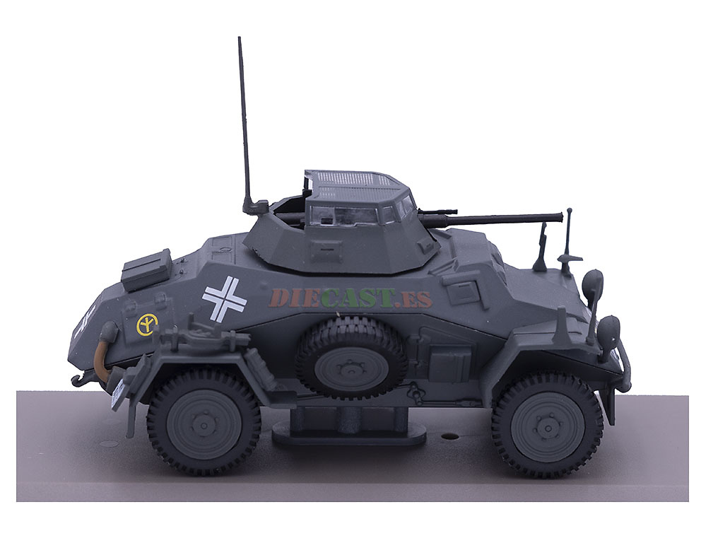 Leichter Panzerspähwagen Sd.Kfz.222, 1:43, Atlas 