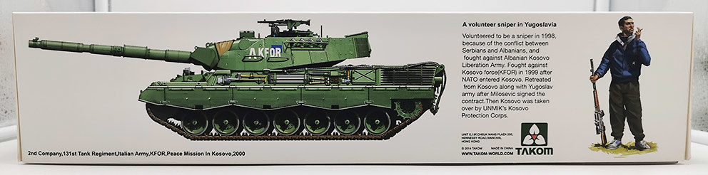Leopard 1 A5/C2, Main Battle Tank, 1:35, Takom 