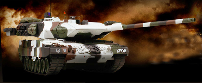 Leopard 2a6, KFOR, 1:24, VS Tank 