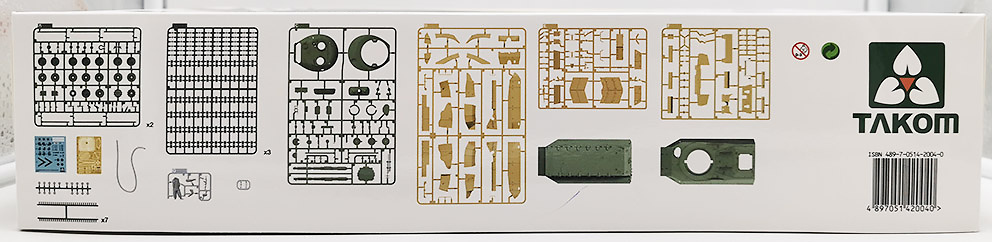 Leopard C2 Mexas, Canadian Main Battle Tank, 1:35, Takom 
