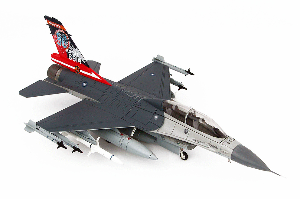 Lockheed F-16B Fighting Falcon 6814, ROCAF, 2017 